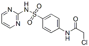 structure of CAS# 104246-28-8, 2-Chloro-N-[4-(Pyrimidin-2-Ylsulfamoyl)Phenyl]Acetamide;2-Chloro-N-[4-(2-Pyrimidinylsulfamoyl)Phenyl]Acetamide;2-Chloro-N-[4-(Pyrimidin-2-Ylsulfamoyl)Phenyl]Ethanamide;Zinc00061817