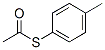 structure of CAS# 10436-83-6, S-(4-Methylphenyl) Ethanethioate;Ethanethioic Acid S-(4-Methylphenyl) Ester;Ethanethioic Acid, S-(4-Methylphenyl) Ester