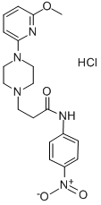 CAS#: 104373-68-4， 3-[4-(6-Methoxypyridin-2-Yl)Piperazin-1-Yl]-N-(4-Nitrophenyl)Propanamide Hydrochloride