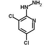 CAS#: 104408-23-3， 3,5-Dichloro-2-Hydrazinopyridine