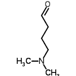 结构式 CAS# 104459-70-3, 4-(二甲基氨基)丁醛