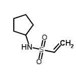 CAS#: 104459-73-6， N-Cyclopentylethenesulfonamide