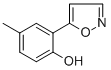 CAS#: 104516-57-6， 2-(5-Isoxazolyl)-4-Methyl-Phenol
