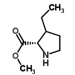 CAS#: 104561-32-2， Methyl 3-Ethyl-L-Prolinate