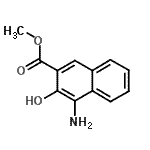 CAS#: 104655-33-6， Methyl 4-Amino-3-Hydroxy-2-Naphthoate