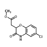 CAS#: 104662-84-2， Methyl (6-Chloro-3-Oxo-3,4-Dihydro-2H-1,4-Benzoxazin-2-Yl)Acetate