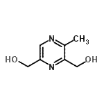 CAS#: 104670-22-6， (3-Methyl-2,6-Pyrazinediyl)Dimethanol