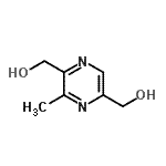 CAS#: 104670-23-7， (3-Methyl-2,5-Pyrazinediyl)Dimethanol