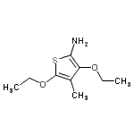 CAS#: 104670-77-1， 3,5-Diethoxy-4-Methyl-2-Thiophenamine