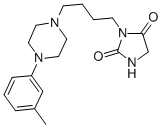 CAS#: 104683-52-5， 3-[4-[4-(3-Methylphenyl)Piperazin-1-Yl]Butyl]Imidazolidine-2,4-Dione