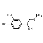 CAS#: 104692-99-1， 4-[1-Hydroxy-2-(Methylsulfanyl)Ethyl]-1,2-Benzenediol