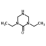CAS#: 104768-80-1， 1,3-Diethyl-1,3,5-Triazinan-2-One
