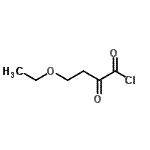 CAS#: 104776-91-2， 4-Ethoxy-2-Oxobutanoyl Chloride