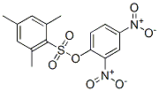 structure of CAS# 1048-37-9, 2-(2,4-Dinitrophenoxy)Sulfonyl-1,3,5-Trimethyl-Benzene;2,4,6-Trimethylbenzenesulfonic Acid (2,4-Dinitrophenyl) Ester;Nsc25841