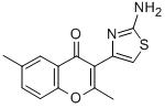 CAS#: 104819-36-5， 3-(2-Amino-1,3-Thiazol-4-Yl)-2,6-Dimethylchromen-4-One