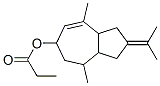 CAS#: 10486-26-7， 1,2,3,3a,4,5,6,8a-Octahydro-2-isopropylidene-4,8-dimethylazulen-6-yl propionate