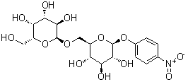 CAS#: 104872-92-6， 4-Nitrophenyl 6-O-alpha-D-Galactopyranosyl-beta-D-Glucopyranoside