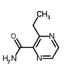 CAS#: 104893-53-0， 3-Ethyl-2-Pyrazinecarboxamide