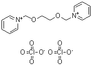 CAS#: 10493-34-2， 1,1'-[1,2-Ethanediylbis(Oxymethylene)]Dipyridinium Diperchlorate