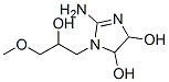 CAS#: 104939-15-3， 2-Amino-1-(2-Hydroxy-3-Methoxypropyl)-4,5-Dihydroimidazole-4,5-Diol