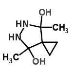 CAS#: 104939-46-0， 4,7-Dimethyl-5,6-Diazaspiro[2.4]Heptane-4,7-Diol
