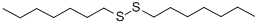 structure of CAS# 10496-16-9, Di-n-Heptyl Disulfide;8,9-Dithiahexadecane;Diheptyl Disulfide;Diheptyl Disulphide