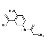 CAS#: 104986-14-3， 2-Amino-5-(Propionylamino)Benzoic Acid