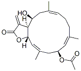 CAS#: 104992-91-8， [(1S,2S,4Z,8Z,10S,12Z,14S)-2-Hydroxy-4,8,12-Trimethyl-17-Methylidene-16-Oxo-15-Oxabicyclo[12.3.0]Heptadeca-4,8,12-Trien-10-Yl] Acetate