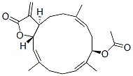 CAS#: 104992-93-0， [(1R,4Z,7R,8Z,12Z,14S)-4,8,12-Trimethyl-17-Methylidene-16-Oxo-15-Oxabicyclo[12.3.0]Heptadeca-4,8,12-Trien-7-Yl] Acetate