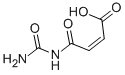 结构式 CAS# 105-61-3, (2Z)-4-[(氨基羰基)氨基]-4-氧代-2-丁烯酸