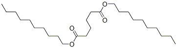 structure of CAS# 105-97-5, Didecyl Hexanedioate;Hexanedioic Acid Didecyl Ester;Adipic Acid Didecyl Ester;Di-N-Decyl Adipate