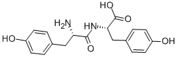 结构式 CAS# 1050-28-8, (2S)-2-[[(2S)-2-氨基-3-(4-羟基苯基)丙酰]氨基]-3-(4-羟基苯基)丙酸