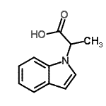 CAS#: 105074-56-4， 2-(1H-Indol-1-Yl)Propanoic Acid