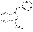 结构式 CAS# 10511-51-0, 1-(苯基甲基)-1H-吲哚-3-甲醛