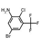 CAS#: 105172-79-0， 5-Bromo-2-Chloro-3-(Trifluoromethyl)Aniline
