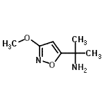CAS#: 105175-08-4， 2-(3-Methoxy-1,2-Oxazol-5-Yl)-2-Propanamine
