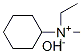 CAS#: 105197-93-1， Cyclohexyldimethylethyl-Ammonium Hydroxide