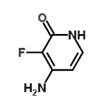 structure of CAS# 105252-97-9, 4-Amino-3-Fluoro-2-Pyridinol;2(1H)-Pyridinone,4-amino-3-fluoro-;4-Amino-3-fluoro-1H-pyridin-2-one;4-AMINO-3-FLUORO-2(1H)-PYRIDINONE