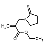 CAS#: 105284-81-9， Ethyl 2-[(2-Thioxo-1-Pyrrolidinyl)Methyl]Acrylate
