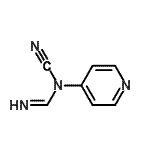 CAS#: 105364-26-9， N-Cyano-N-4-pyridinylimidoformamide