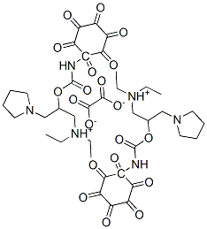 CAS#: 105404-39-5， Diethyl-[2-[(2-Hexoxyphenyl)Carbamoyloxy]-3-Pyrrolidin-1-Ium-1-Ylpropyl]Azanium, 2-Hydroxy-2-Oxoacetate