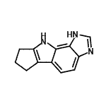 CAS#: 105410-19-3， 6,7,8,9-Tetrahydro-1H-Cyclopenta[b]Imidazo[4,5-g]Indole