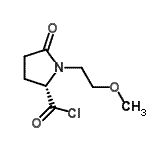 CAS#: 105425-16-9， 1-(2-Methoxyethyl)-5-Oxo-L-Prolyl Chloride