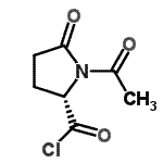 CAS#: 105425-26-1， 1-Acetyl-5-Oxo-L-Prolyl Chloride