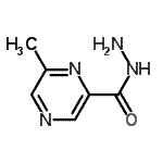 CAS#: 105426-65-1， 6-Methyl-2-Pyrazinecarbohydrazide