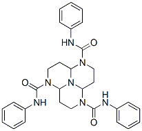 CAS#: 10553-79-4， Dodecahydro-N,N',N''-Triphenyl-1,4,7,9b-Tetraazaphenalene-1,4,7-Tricarboxamide