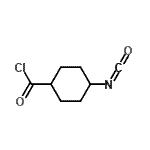 CAS#: 105562-49-0， 4-Isocyanatocyclohexanecarbonyl Chloride