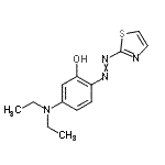 CAS#: 10558-42-6， 5-(Diethylamino)-2-(1,3-Thiazol-2-Yldiazenyl)Phenol