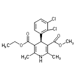 CAS#: 105618-03-9， Ethyl Methyl (4S)-4-(2,3-Dichlorophenyl)-2,6-Dimethyl-1,4-Dihydro-3,5-Pyridinedicarboxylate