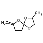 CAS#: 105632-19-7， 2-Methyl-7-Methylene-1,4,6-Trioxaspiro[4.4]Nonane